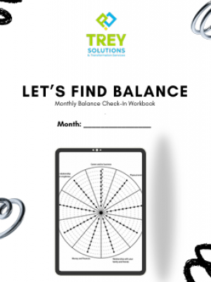 let's Find Balance Workbook cover